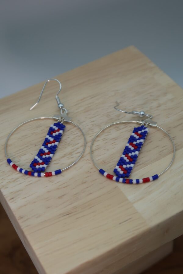 Boucles d'Oreilles Moïra JO 2024 – Image 3